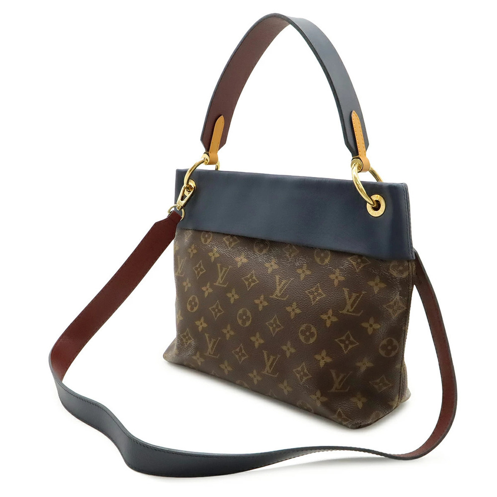 Louis Vuitton Monogram Besace Bag Tuileries Crossbody Shoulder 2way Leather